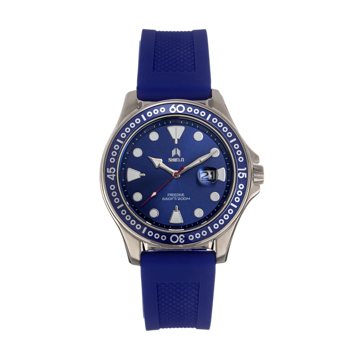 Shield Freedive Strap Watch w/Date