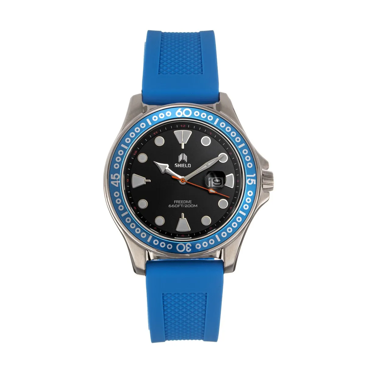 Shield Freedive Strap Watch w/Date