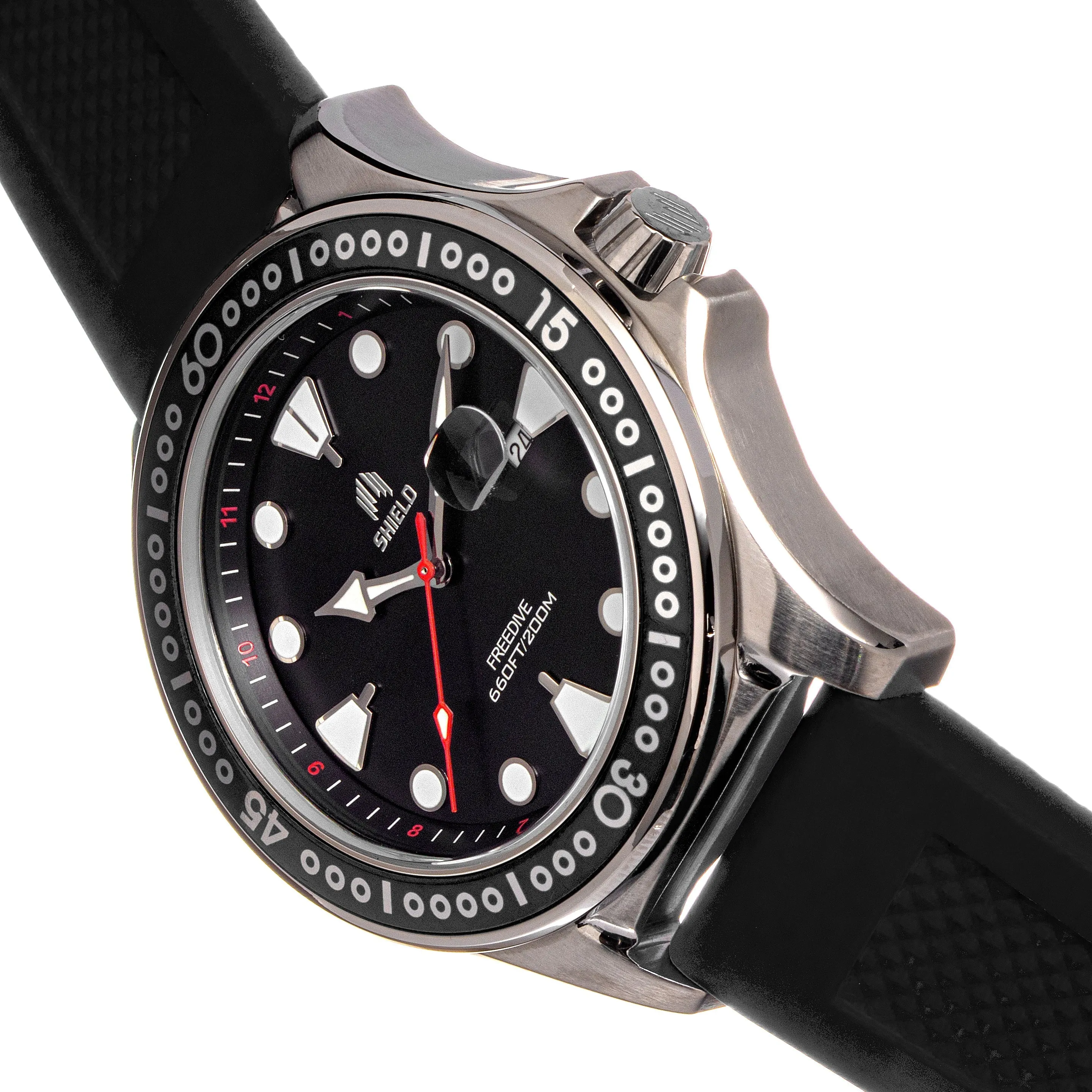 Shield Freedive Strap Watch w/Date