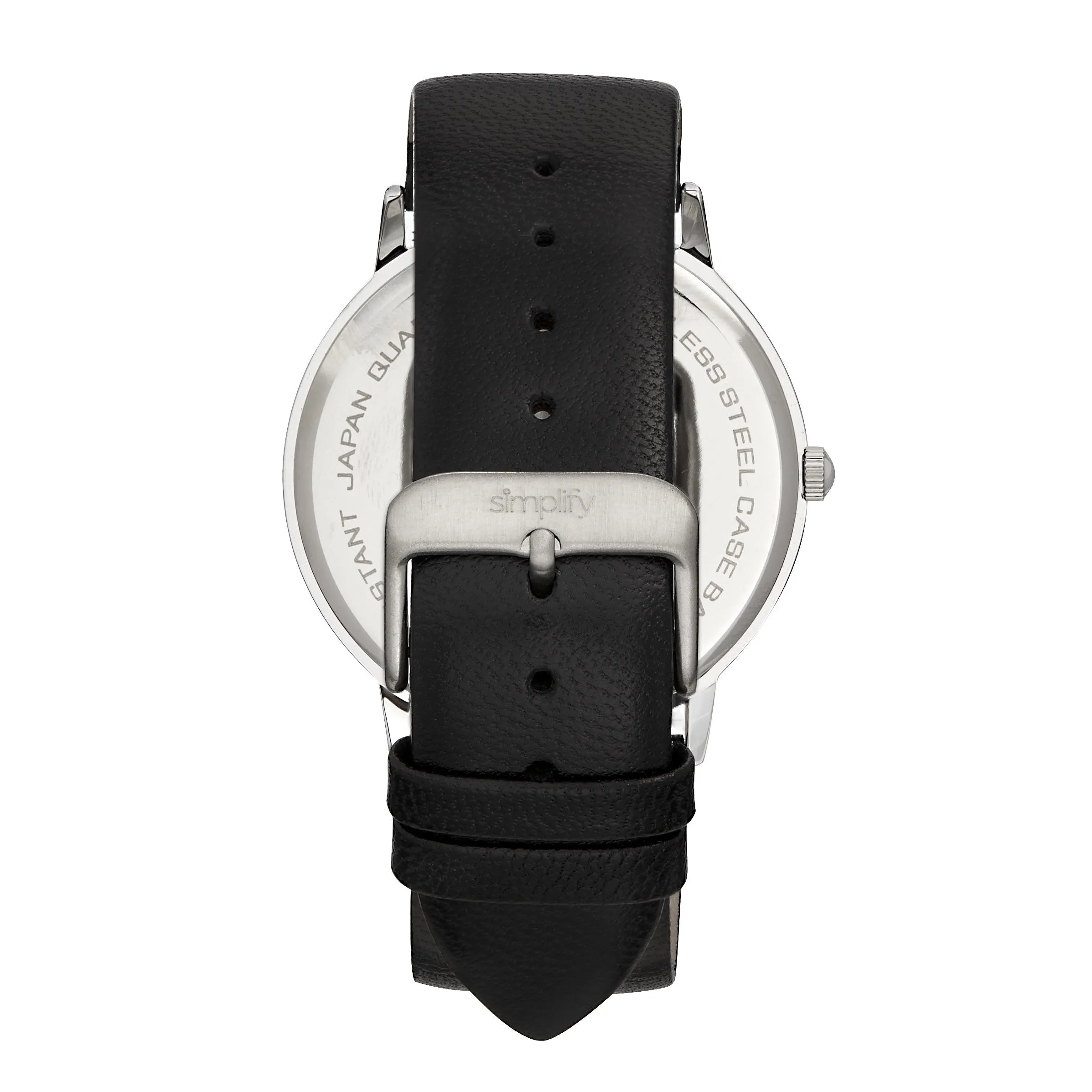 Simplify The 7200 Leather-Band Watch