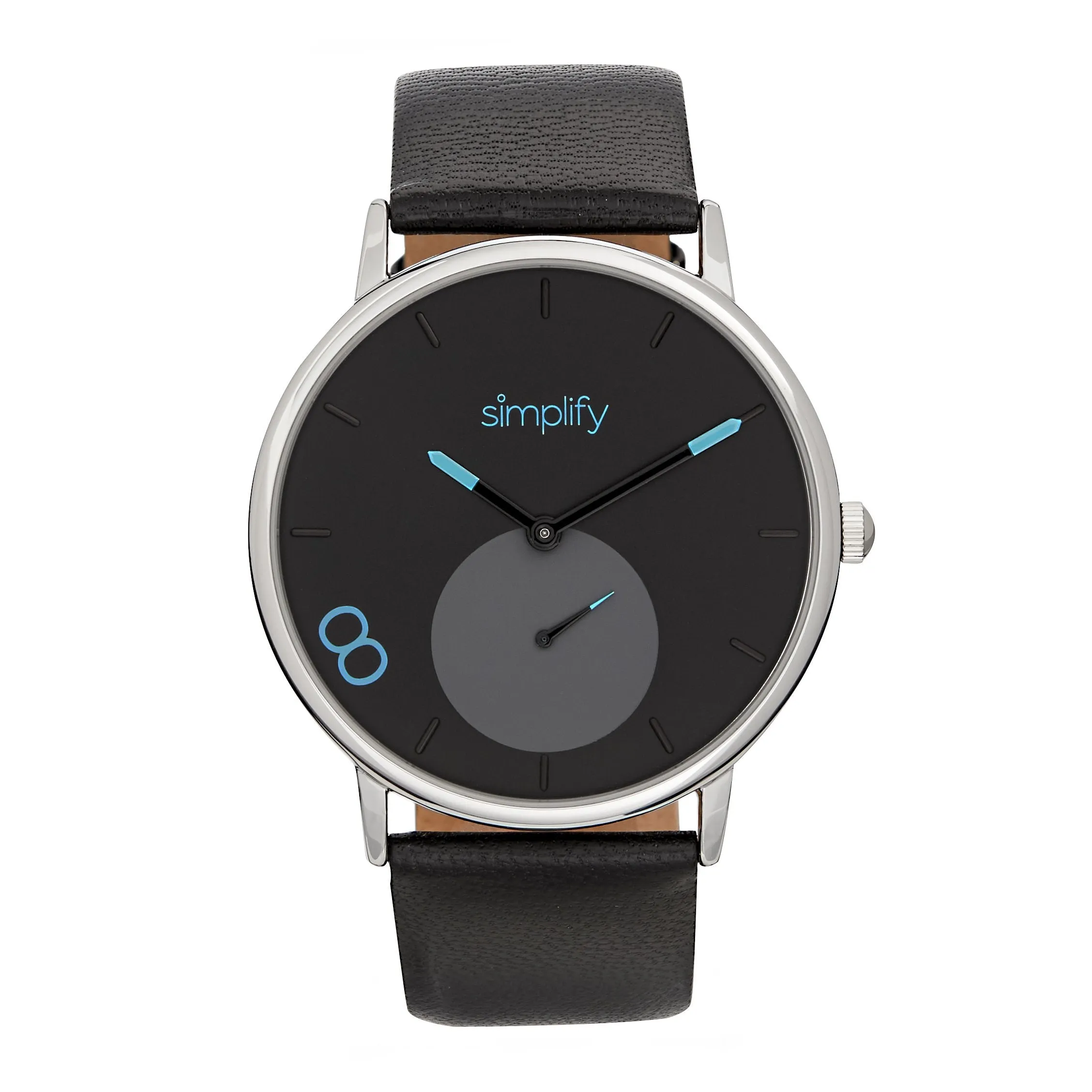 Simplify The 7200 Leather-Band Watch