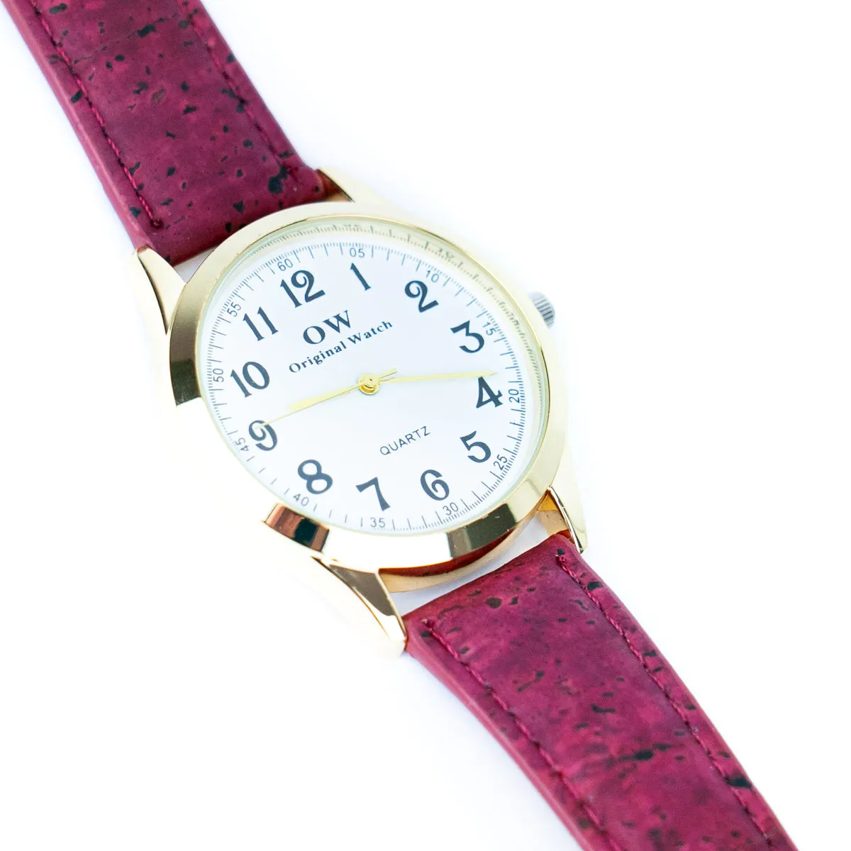 Stylish Casual Watch with Natural Cork Watch Strap WA-411-BOX