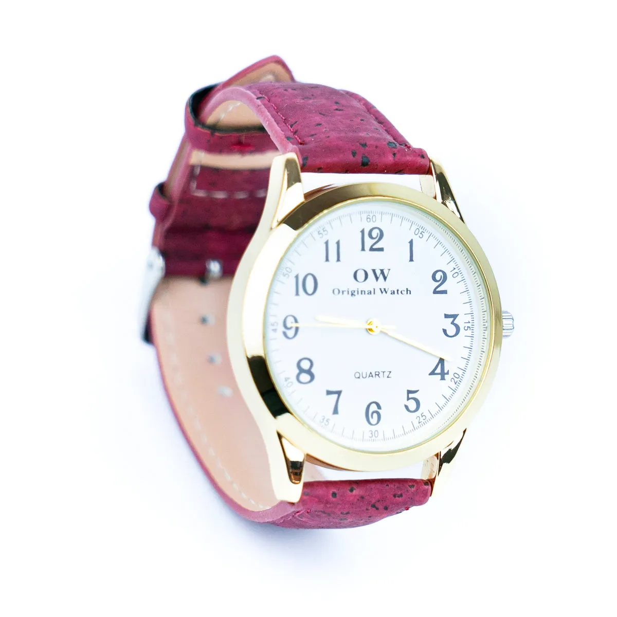 Stylish Casual Watch with Natural Cork Watch Strap WA-411-BOX