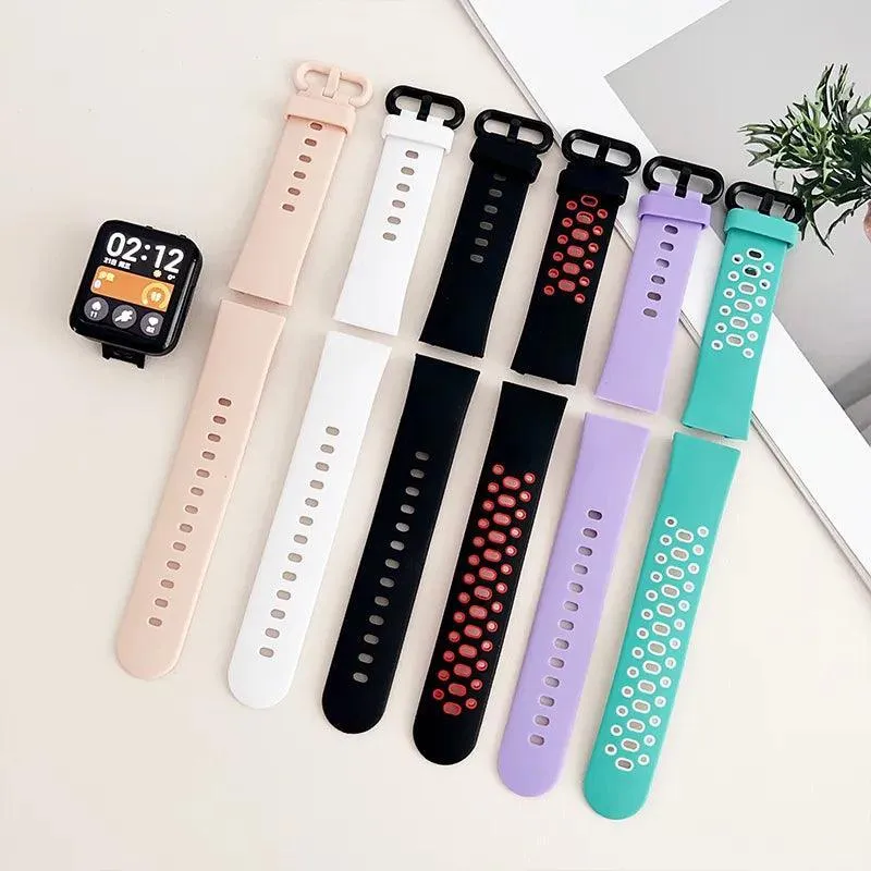 Stylish Silicone Strap for Xiaomi & Redmi Watches