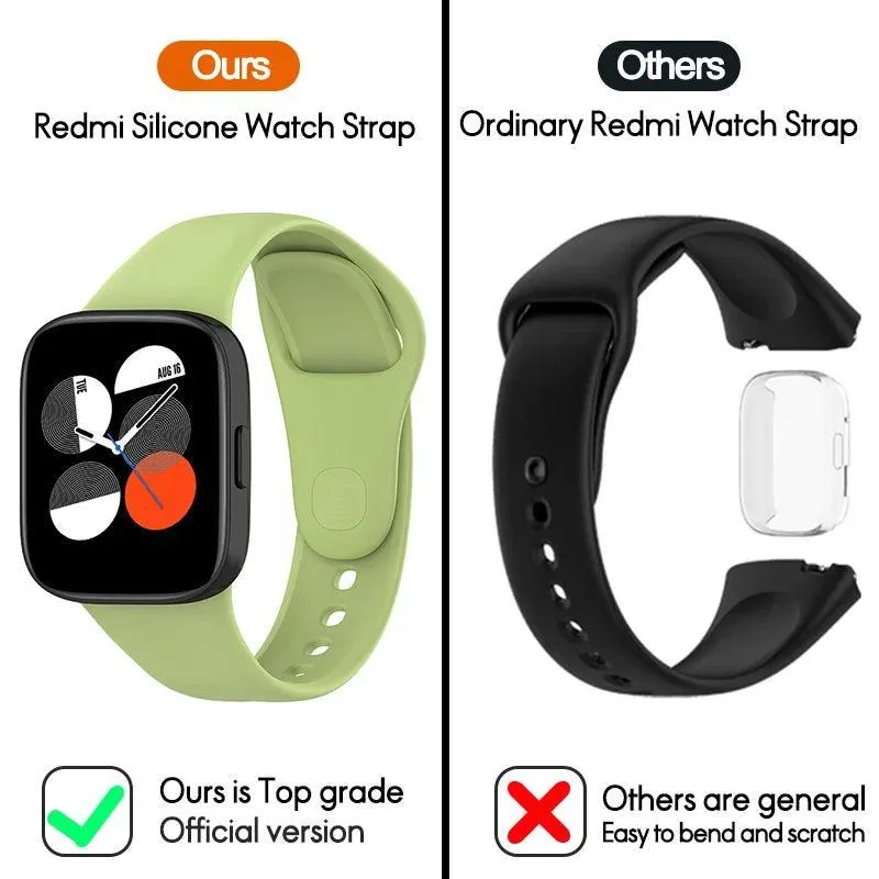 Stylish Silicone Strap for Xiaomi & Redmi Watches