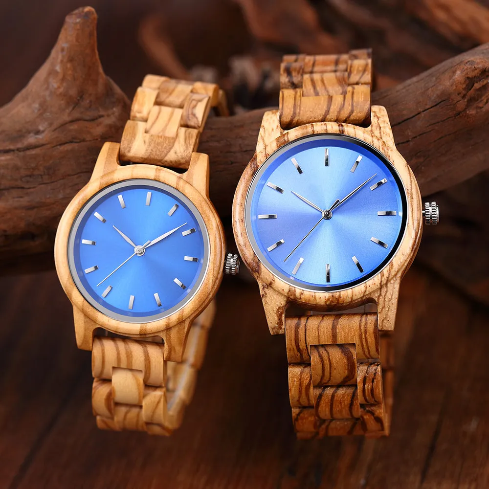 Superior-Wood Watch Couple Watches Personalized Gift