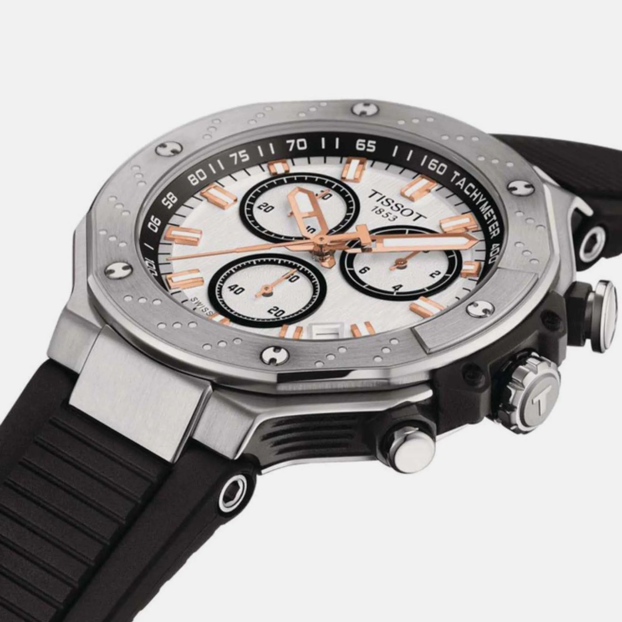 T-Race Men Chronograph Stainless steel Watch T1414171701100