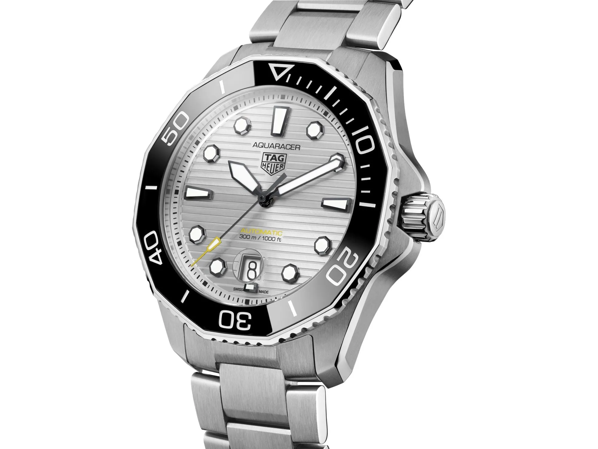 TAG Heuer Aquaracer Professional 300, 43mm with Silver Dial