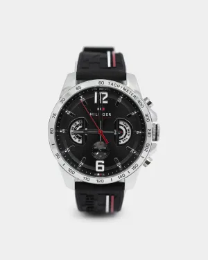 TOMMY HILFIGER DECKER WATCH BLACK/BLACK