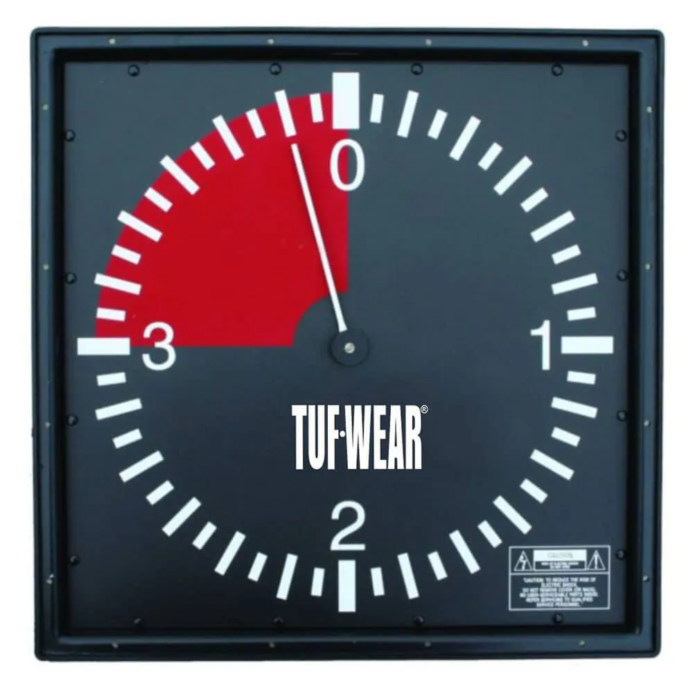 Tuf Wear 3 Minute Pro Gym Wall Clock