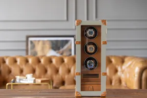 Watch Winder - Togo Beige