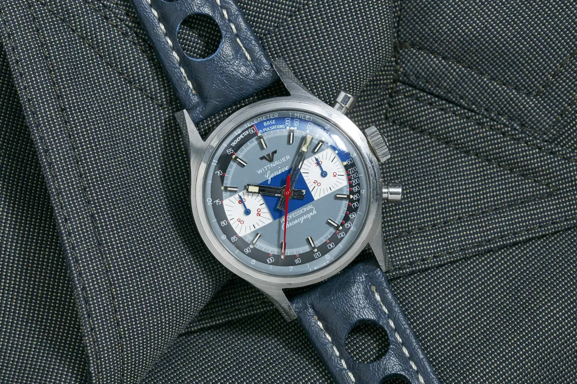 Wittnauer Professional Chronograph Exotic Dial