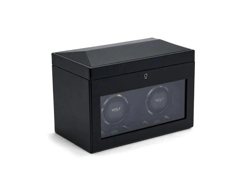 WOLF British Racing Watch Winder - Black