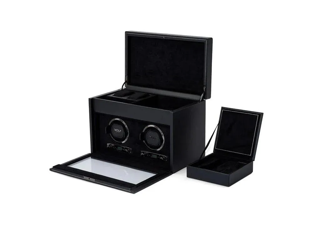 WOLF British Racing Watch Winder - Black