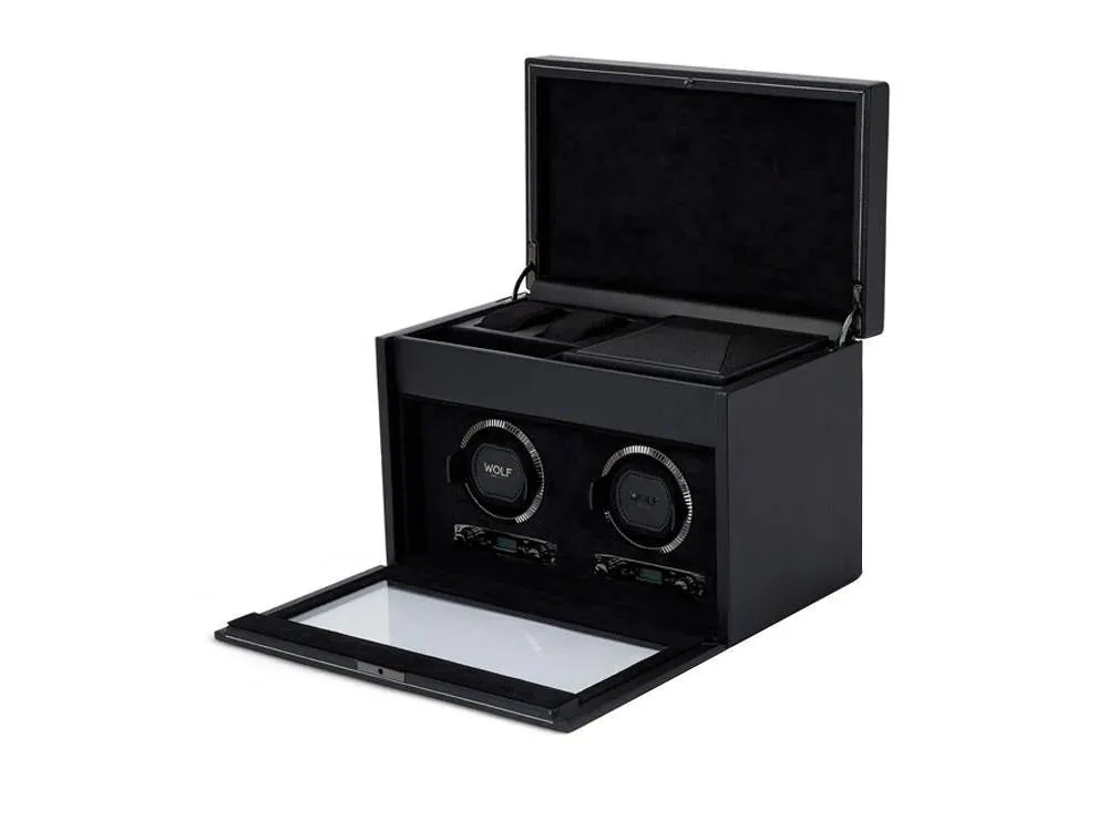 WOLF British Racing Watch Winder - Black