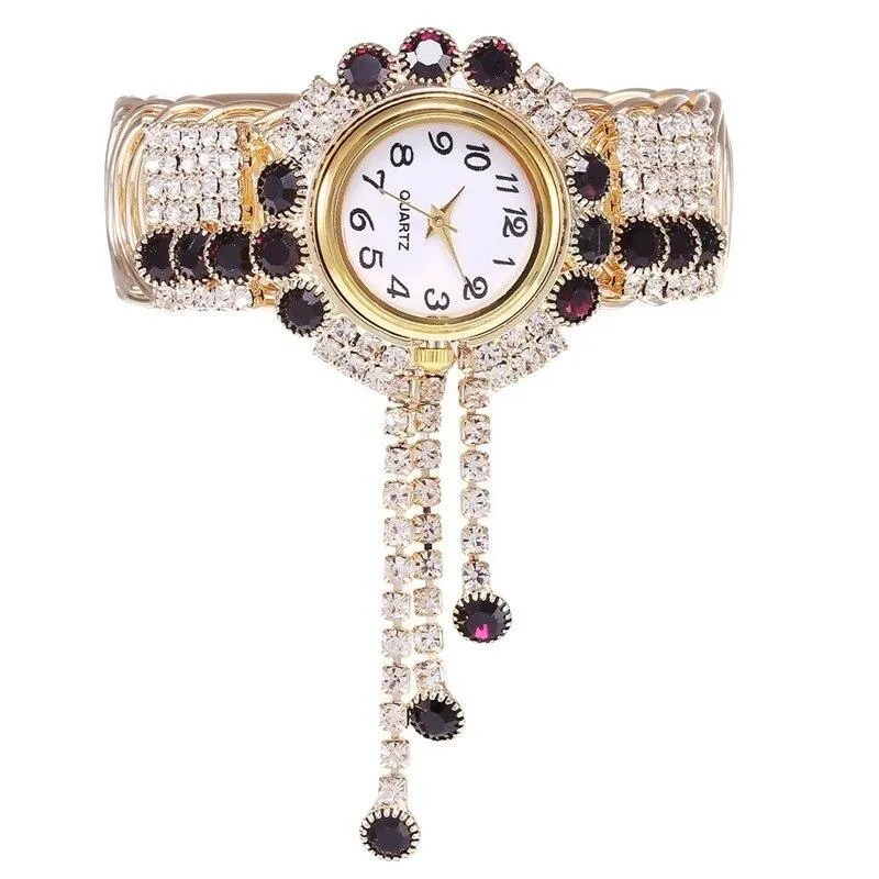 Women Quartz Rhinestone Bracelet Watches