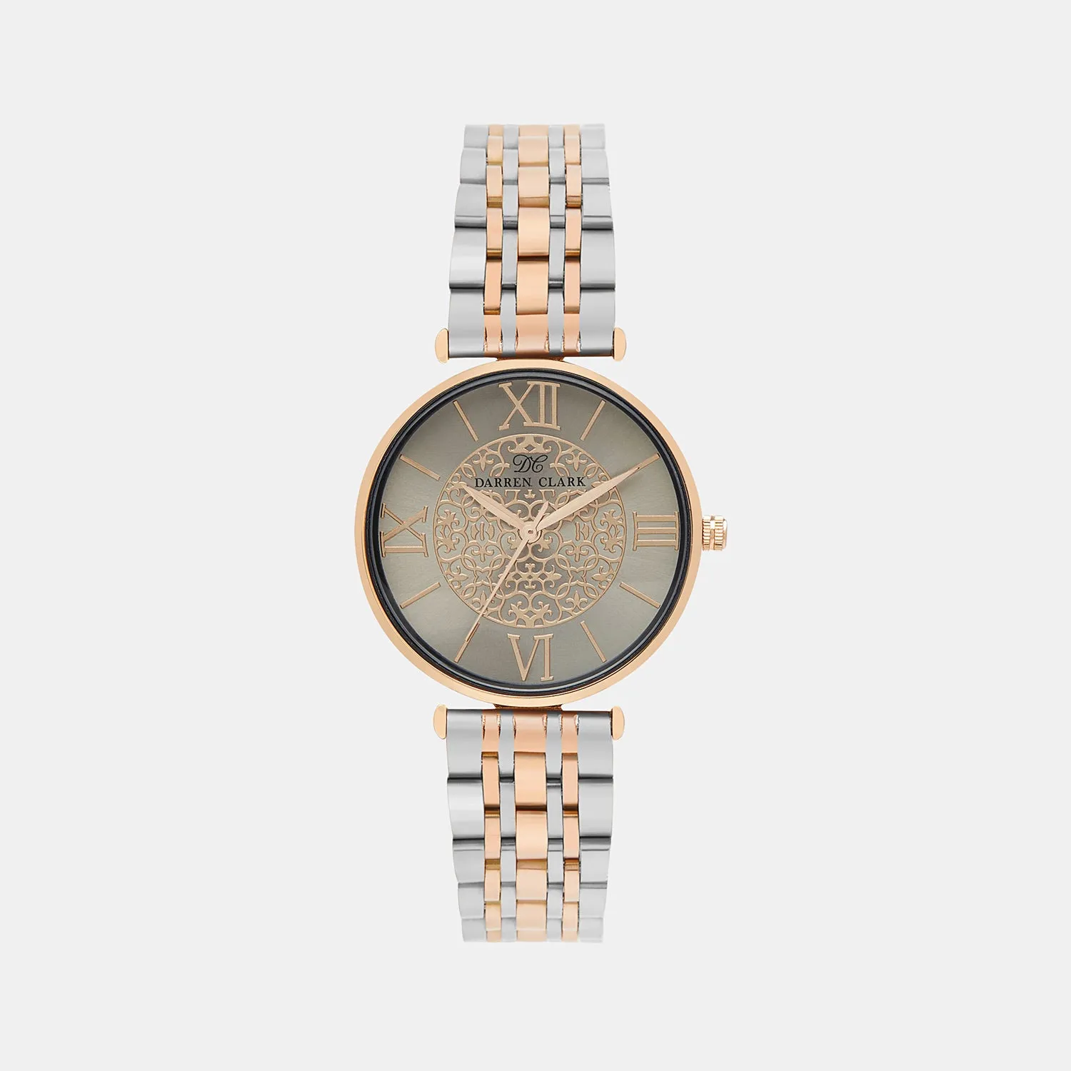 Women's Rose Gold Analog Brass Watch 2002E-M0315