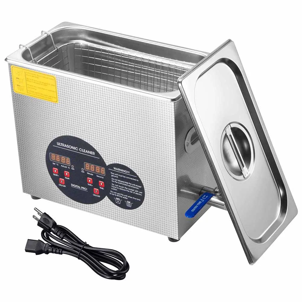 Yescom 6L Stainless Steel Digital Ultrasonic Cleaner Machine