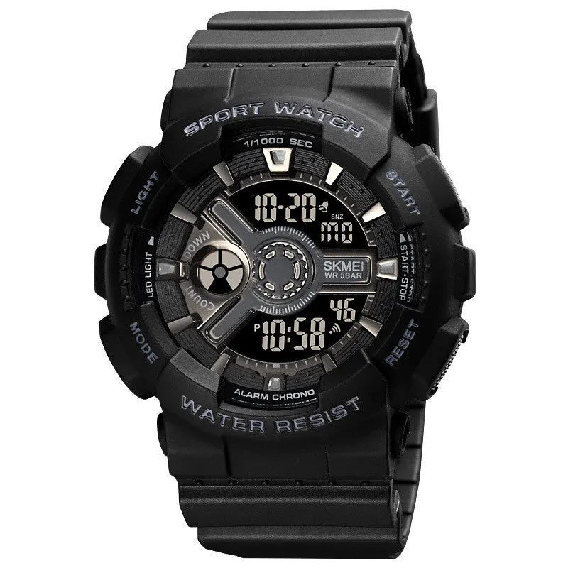 Youth Sports Watch Male Multi-function Waterproof Student Electronic Watch